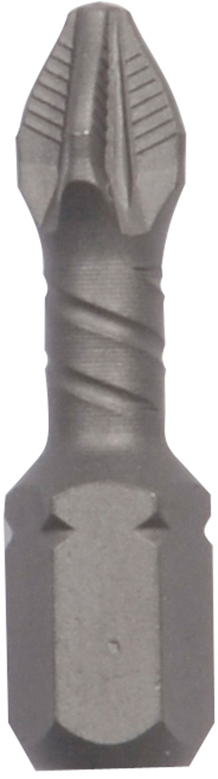 1/4" Embout torsion ACR2 L25 mm Pozidriv Nr 2 Boite de 3 