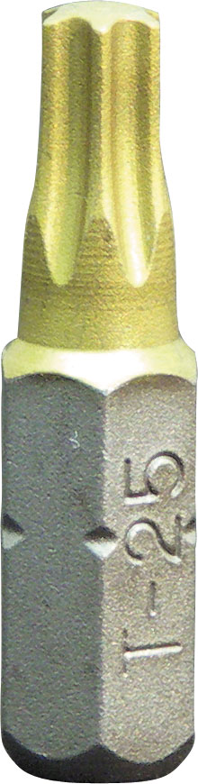 1/4" Embout TIN Torx L25 mm T10 