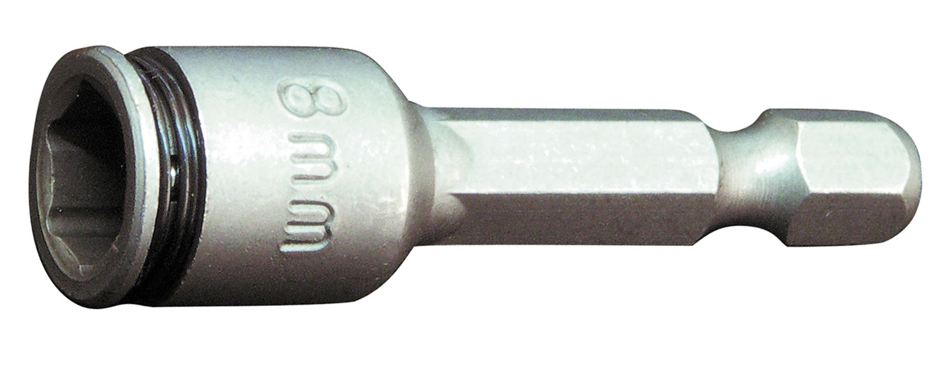 Douille spéciale acier inoxydable 1/4" L45 mm 8 mm 