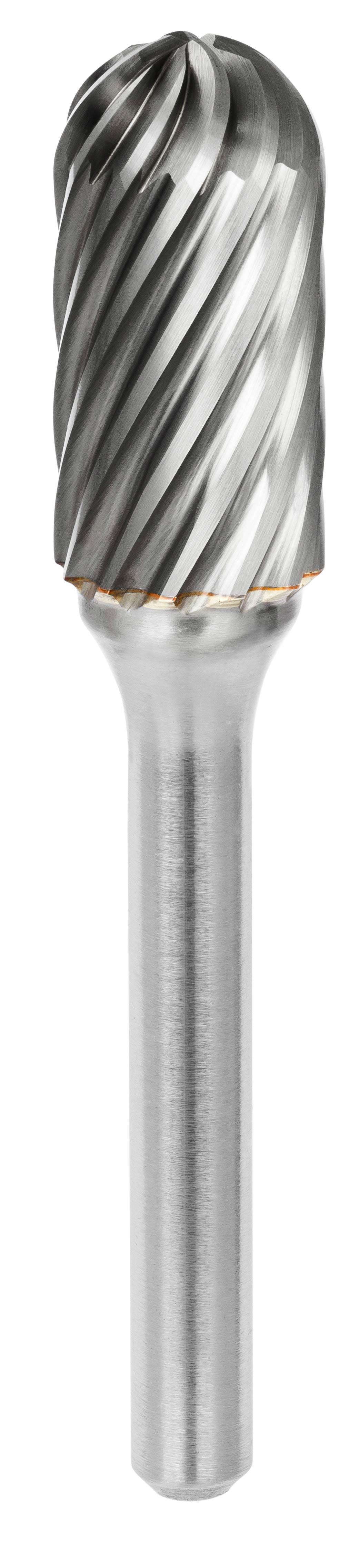 642 Fraise lime carbure cylindrique bout rond avec denture croisée Ø3,2 mm - Coupe A 