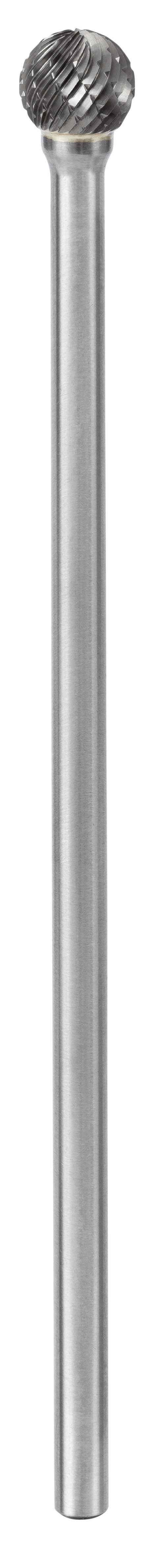 643 Fraise lime carbure sphérique avec denture croisée Ø3,2 mm - Coupe A 